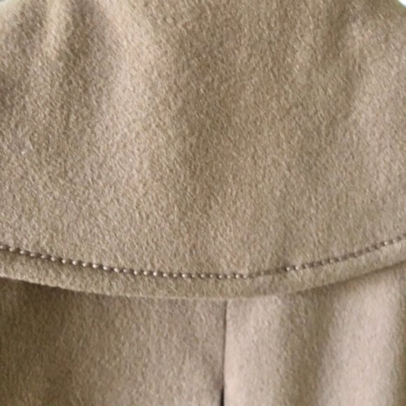 L100% Italian Cashmere Camel Long Coat - Picture 11 of 13